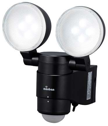 LED 乾電池式 センサーライト乾電池式 2灯