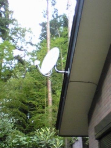 地域共同アンテナ設備にBS追加 - お客様ご用品を取付