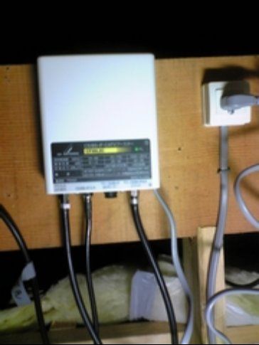 地域共同アンテナ設備にBS追加 - CATV+BS/110CSブースター