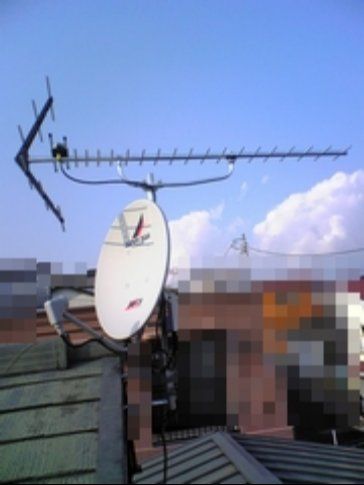 CATVから新規アンテナ設置 - 新規アンテナ