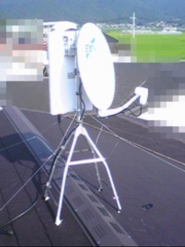 新築　三島中継局 - フラットアンテナ&BS/110CS	