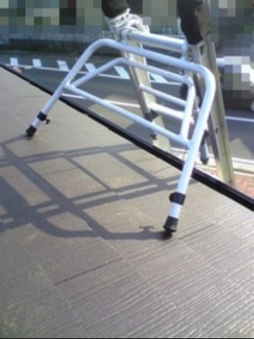 新築　三島中継局 - 雨樋破損防止アダプター使用