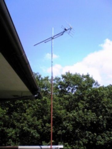 障害対応　三島中継局 - お客様設置のアンテナ
