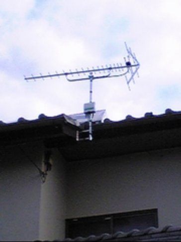 CATVから新規アンテナ設置　三島中継局 - 新規アンテナ