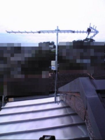 静岡ホスト局 - お客様お取付のアンテナ