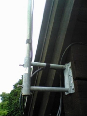 三島中継局 - ブースター取付前