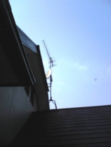 アンテナ調査・交換　伊豆長岡中継局 - 新アンテナ