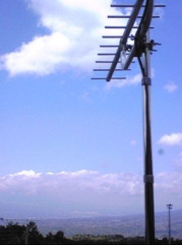 御殿場中継局 - 新アンテナ