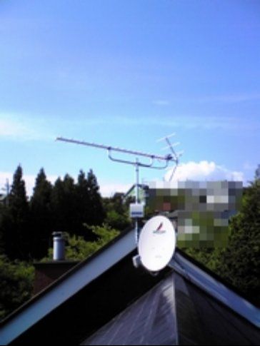 （改修) 静岡親局 - ②新アンテナ　(レベルも上昇し品質も良い)