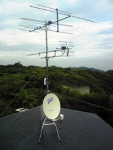 （新築） VHF東京波 UHF取付のみ - 