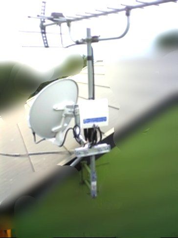 お客様ご用意のBSアンテナ - 