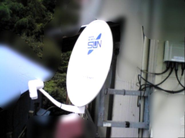 改修 - ①BSアンテナ交換