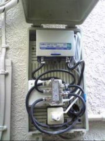 6世帯集合物件/伊豆長岡局　受信調査及び設備改修 - ②