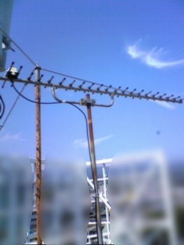 6階建て/三島局　改修　調査① - 既存アンテナ