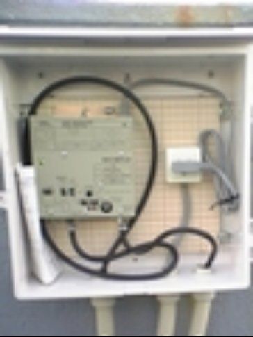 6階建て/三島局　改修① - 新規防雨BOX設置