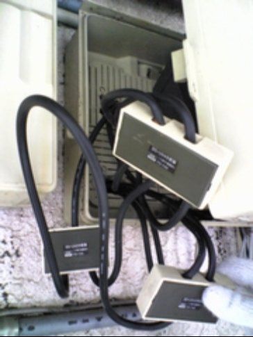 賃貸物件4世帯と8世帯/伊豆長岡局　弱電界地域 - テストアンテナ&ブースター②