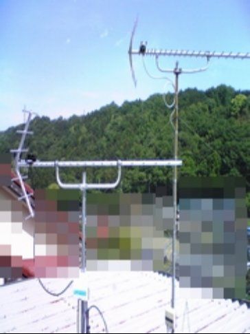 賃貸物件4世帯/伊豆長岡局 弱電界地域 - 既存アンテナ