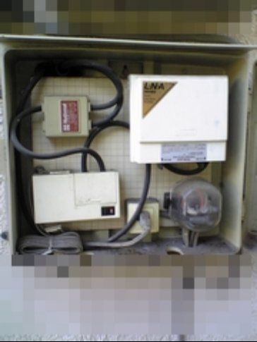 賃貸物件8世帯/三島局 - ブースター&分配器