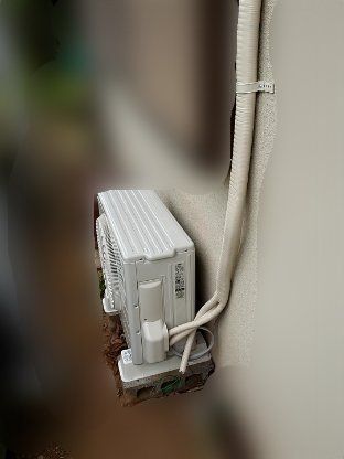 フィルター自動お掃除機能付１０畳まで用　入替 - 新　室外機