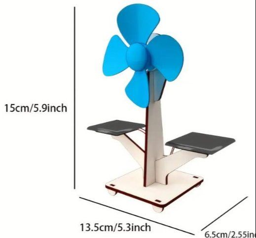 [wave:電子工作教室 依頼受付中] - ソーラーパワーファン実験キット